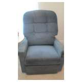 2 blue reciliner