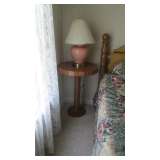 table and lamp