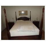 Craftique bed and 1 nightstand Bedroom Suite # 2