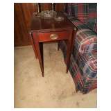 drop-leaf side table
