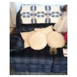 Love seat  pillows