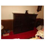 Short English bookcase