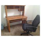 Computer desk and office chair