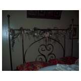 Hand made queen size has footboard