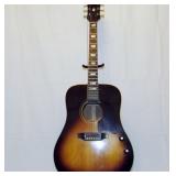 East Elmhurst Online Estate Auction-Vintage Guitars-1968-69 GIBSON J160E ACOUSTIC GUITAR