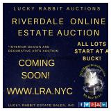 RIVERDALE ONLINE ESTATE AUCTION ANTIQUE IRON LAWN JOCKEY, ARTWORK & MORE 77 LOTS