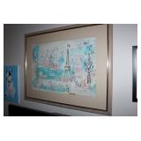 Charles Cobelle - Listed French Artist - "Paris" Painting 