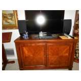 TV and Bose speakers