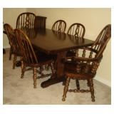 Ethan Allen dining table & chairs