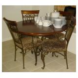 Breakfast table & chairs