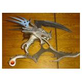 Dragon fantasy knife