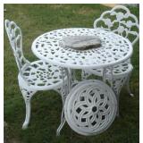 Outdoor bistro set