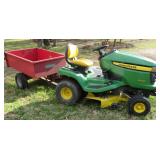 Huskee 17 cu. ft. dump cart