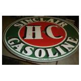 Vintage Sinclair Gasoline sign/table