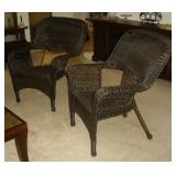 Like new wicker chairs