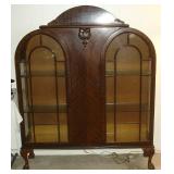 Vintage curio cabinet