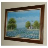 Bluebonnet painting