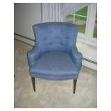 BLUE SIDE CHAIR $50.00