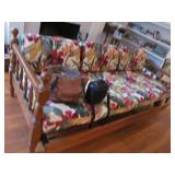 Sofa/Daybed with trundle and mattress -