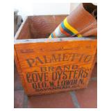 Oyster Crate - Geo. Lowden - Savannah GA