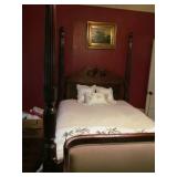 Tall-post Bed - highly carved and motorized 