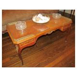 Inlaid Coffee Table w/Galley