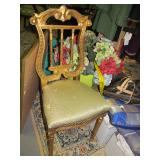 Wallflower Chair - Harp Back, Gold Leafed