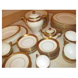 Large set of Minton china