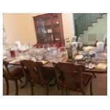XL Dining Table/Chairs/China Cabinet