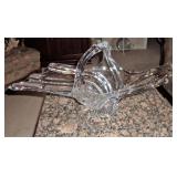 LARGE MID CENTURY COFRAC ART VERRIER "WAVE"