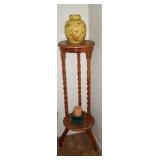 BARLEY TWISTED PEDESTAL TABLE