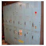 VINTAGE & ORIGINAL CLEARLAKE HIGH SCHOOL LOCKERS