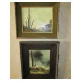Original Oil Paintings  T. St. Clair