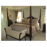 Ethan Allen 4 POSTER BRITISH COLONIAL KING BED