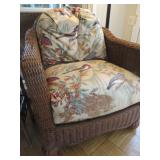 WICKER OCCASIONAL CHAIR