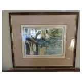 WATERCOLOR  Signed CAROL SHABBAY