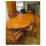 Charles Shackleton   Solid Cherry - Natural Finish.  Handcrafted.  This table is beautiful and in pe