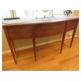Charles Shackleton Double Bowfront Sideboard American Black Cherry - Natural Finish 66" W X 22" D  3