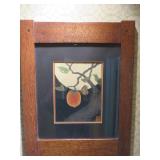 PERSIMMON ANITA MUNMAN ARTS & CRAFTS FRAME
