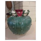 Unique multi frog Planter / Vase