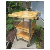 FOLDING KITCHEN CART