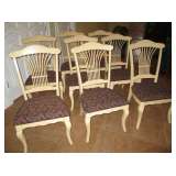  SET OF 8 SHEAF BACK SIDE CHAIR
