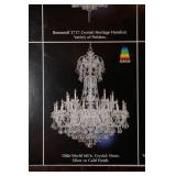 Strass Old World6816 Crystal Chandelier in crate