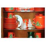 Vintage Spode Christmas decor