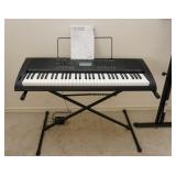 Casio CTK-2000/3000 electric keyboard with stand