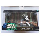 Speeder bike with Scout Trooper