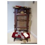 Antique prayer kneeler