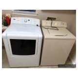 GE nine cycle washer and Kenmore Elite gas dryer