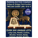 ANTIQUE & VINTAGE CLOCK AUCTION