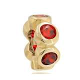 PANDORA GOLD RUBY